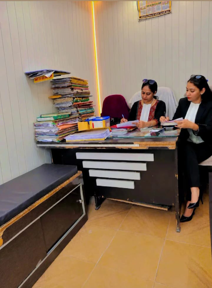 Tyagi & Associates advocates reviewing case files
